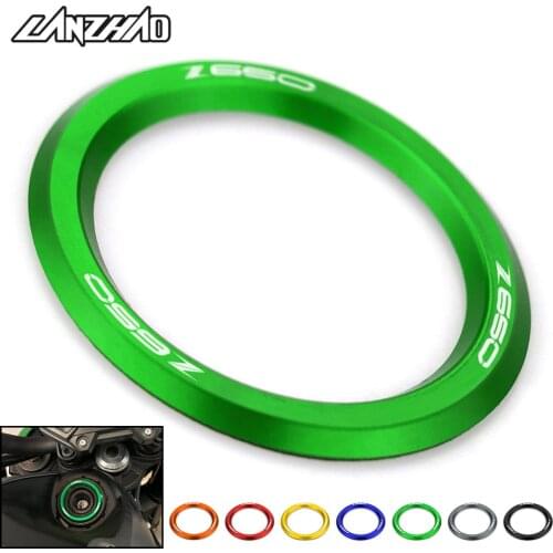 Z650 Motorcycle Ignition Cover Key Switch Ring CNC Aluminum Accesory for Kawasaki Z650 2016 2017 2018 2019 2020