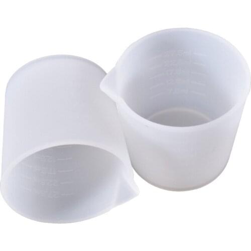 30ml Measuring Cup Silicone Mold Scale Cup Crystal Epoxy Resin Mould For DIY Jewelry Accessories Making Glue Measuring Tools