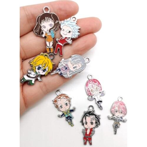 New Hot Anime The Seven Deadly Sins Charm Pendants DIY Jewelry Making Free Shipping Y-26