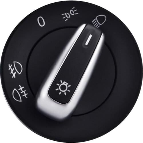 NS Modify Headlight Switch Fog Lamp Switch For VW Golf 5 6 GTI Mk5 Mk6 Jetta 5 6 Passat B6 Touran Tiguan 5ND941531A
