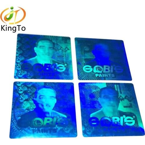 Hot sale 3D Hologram anti-theft hologram printing self-adhesive label sticker