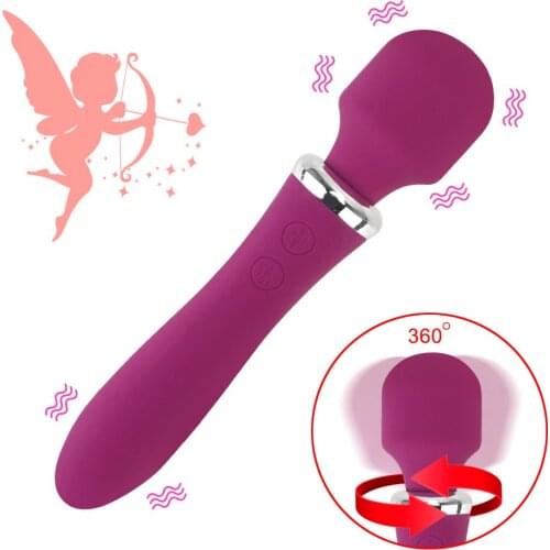 Sex Toys G Spot vibrating Dildo Vibrators for Woman Vaginal Sex Massager Clitoris Stimulator Magic Dual Motors Wand AV Vibrator