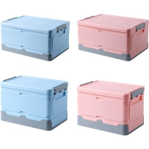 Folding Storage Box Car Trunk Bag Organizer Boxs Home Room Multi-Functional Plastic Organizador Box