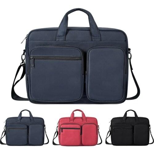 Laptop Bag, Shoulder Bag, Messenger Bag, Business Casual Briefcase, Waterproof, Men and Women