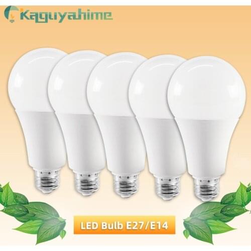 Kaguyahime 1pc/5pcs LED E27 Bulb 6W 20W Dimmable Lamp E14 220V LED Bulb E27 LED Light Lampadas Bombillas Warm White Cold White