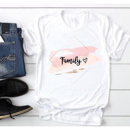 Women 2021 Love Watercolor Short Sleeve Fashion Cartoon Summer Graphic T Top Lady Print Tee Female Tshirts Clothes T-Shirt