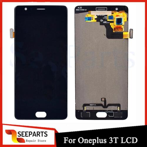 Oneplus 3T LCD Display Touch Screen Original Test 5.5" Digitizer Assembly Replacement Accessory For One plus A3010 A3000 3 three