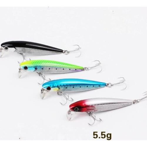 1pcs/pack HMAS70 small size ultra light 5.5g 70mm trout fishing lure bait hard plastic bionic bait Minnow wobbler bait