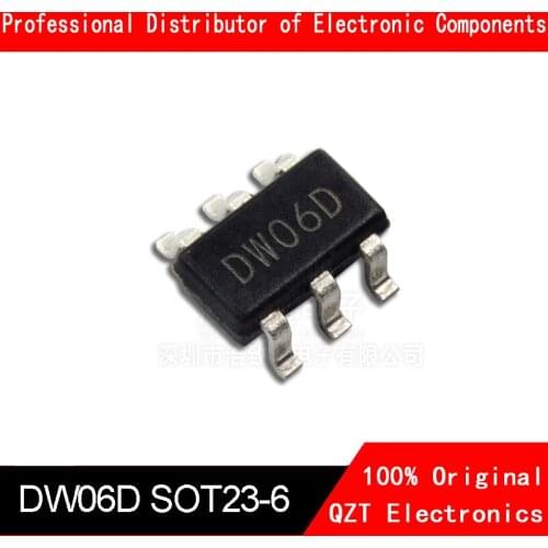 10PCS DW06D SOT23-6 IC FM