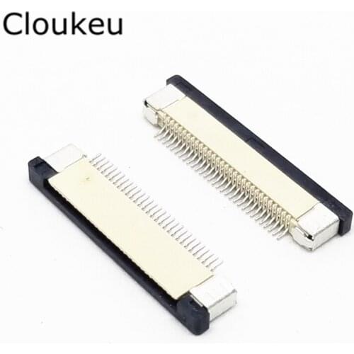 10Pcs FPC FFC Connector cable socket 0.5MM 30Pin Drawer type Bottom Contact