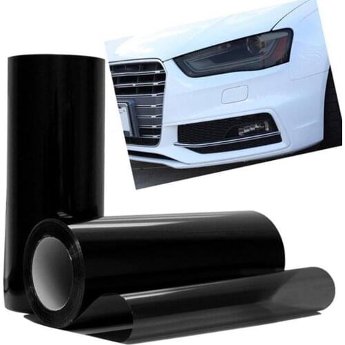 30*60cm Transparency Car Light Stickers Car Light Headlight Taillight Tint Vinyl Film Sticker Fog Light Rear Lamp Smoke Film