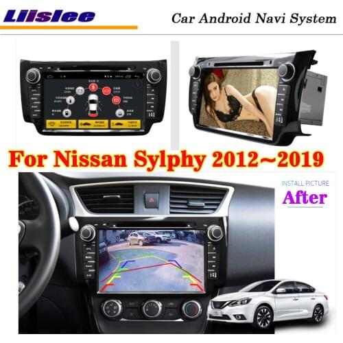 9 Inch Android For Nissan Sylphy 2012~2019 Stereo Car Screen Carplay Camera GPS DVD BT Wifi Navi Map Navigation Media
