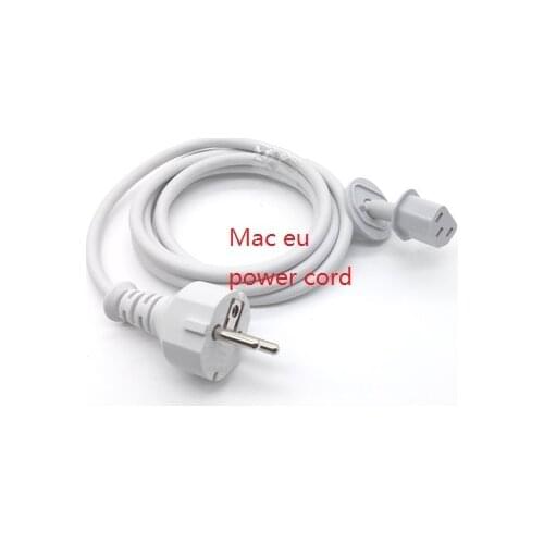 Free Shipping DHL 10PCS/LOT Europe Eu Plug Volex 1.8M charger Power cord cable for MAC macbook Computer stand plug