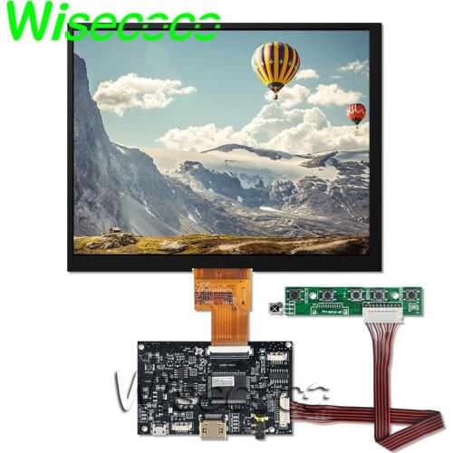 HJ080IA-01E 8'' Inch 1024x768 LCD Screen 40pins Lvds With Control Driver Board For Raspberry Pi 3B 2 1