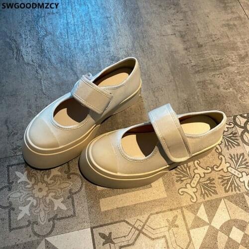 Canvas Shoes Women Platforms Women Shoes Casual Barefoot Shoes 2021 Fashion Women Harajuku Zapatos De Mujer Zapatos Chaussures