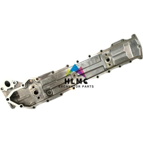 High Quality 6D105 Engine PC200-3 Oil Cooler Cover Assy Excavator For 6136-62-2110