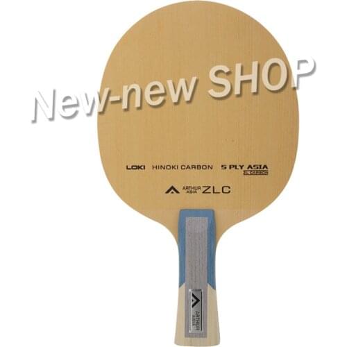 LOKI Arthur ASIA ZLC Table Tennis Blade Professional 5 Ply Hinoki Carbon Ping Pong Paddle Fast Attack Arc Table Tennis Bat