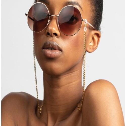 New arrivals Figaro chain gold glasses chain, gold sunglasses chain,, sunglasses chain necklace anti-lost glasses chain