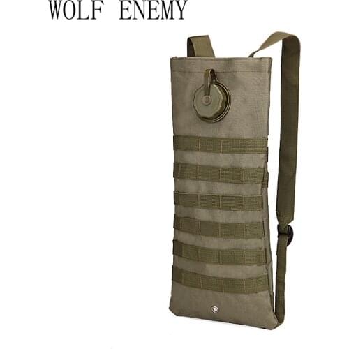 Molle 2.5L Hydration Water Reservoir Pouch Backpack Water Bag Outdoor Sport Hiking Hunting Airsoft Tactical Bike Hunting Bag