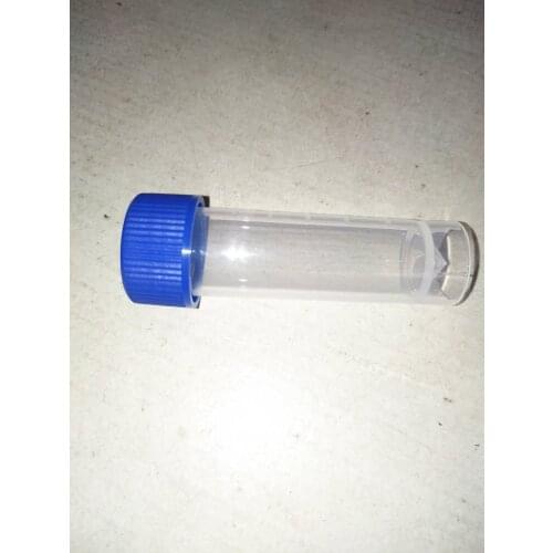 5ml Self-standing Plastic Test Tubes Vials Sample Container Powder Craft Screw Cap Bottles for Bio-Chemistry Supplies,200pcs/bag