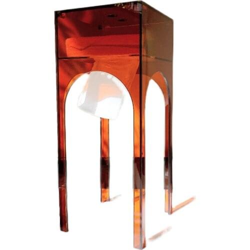 Luxury INS Tissue Box Nordic Desktop Acrylic Tissue Boxes Napkin Holder Living Room Paper Box Desk Organizer Ornaments Gift