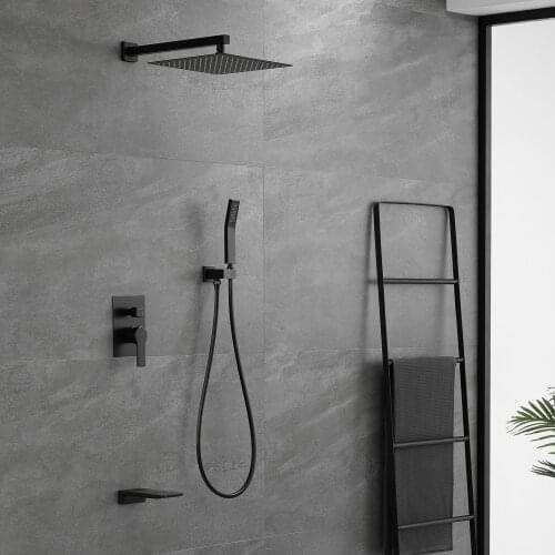 Shamanda Black Shower Systems