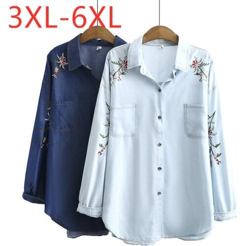 SHILI RIVER Women's Shirts With Embroidery