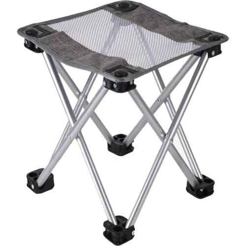 Camping Stool Portable Folding Stool with Carry Bag Ultralight Multifunctional Stool for Outdoor Hiking Fishing Bench