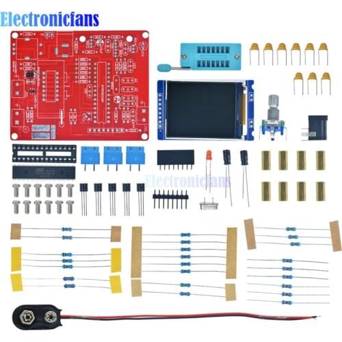 TFT GM328 Mega328 Transistor Tester LCR meter Square wave Signal Generator DIY Kit
