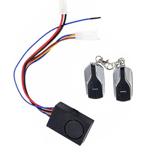 36/48/60/72V Universal Anti-theft Lock Alarm Safety Lock Alarm Wireless Remote Control With High Sensitivity
