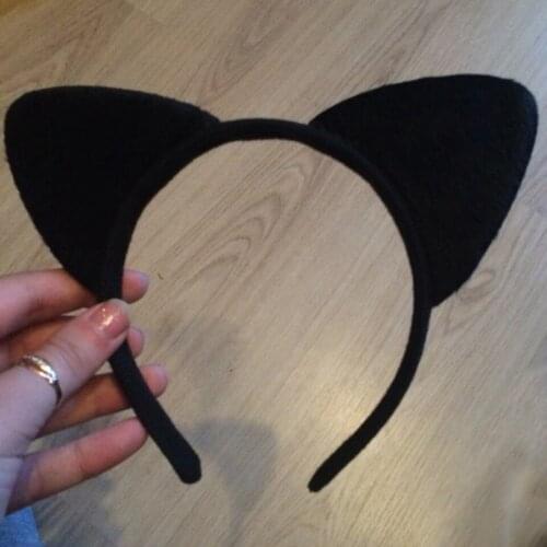 Girls Hair Accessories Cute Leopard Headband Cat Ears Head Band Small Cat Headbands for Women