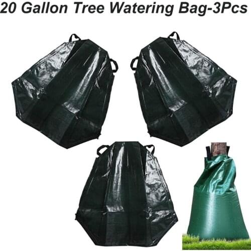 20 Gallon Garden Tool Agricultural Drip Irrigation PVC With Zipper Plants Slow Release Hanging Reusable Tree Watering Bag Large