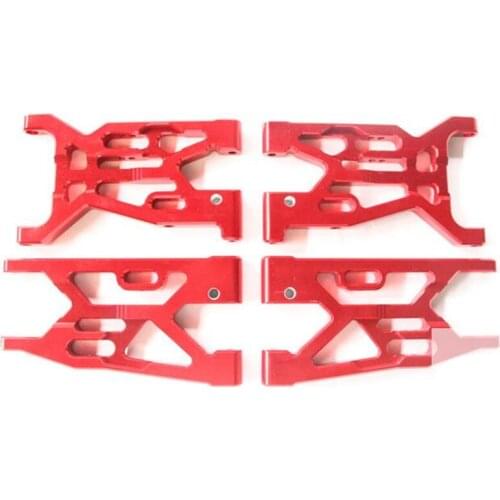 4pcs/sets rc car aluminum alloy upgrade parts front and rear A arm kits for 1/5 scale rc losi 5ive-t remote control toys truck