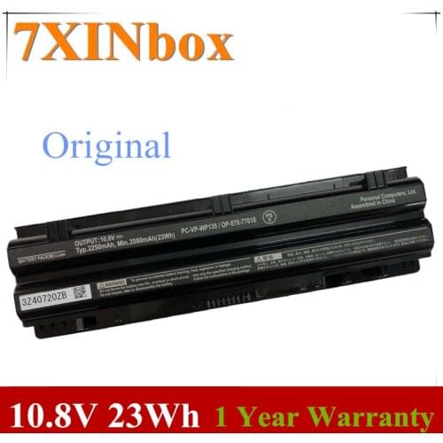 7XINbox 10.8V 23Wh Original PC-VP-WP135 PC-VP-WP134 Laptop Battery For NEC VK24L VK30H VK27M VK25L VJ30H OP-570-77018 2Z00119ZA