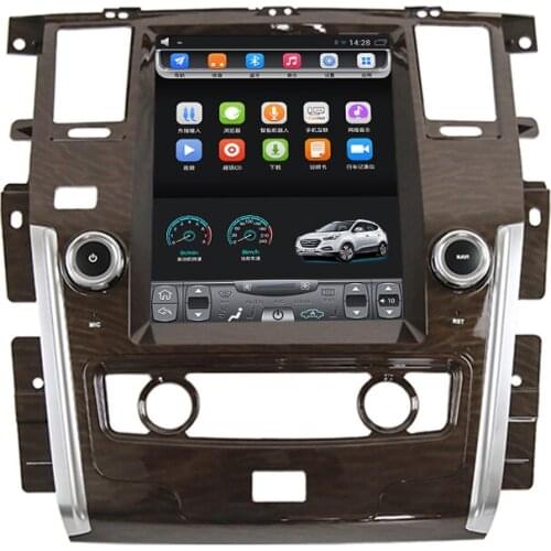 2007-2018 Patrol 12.1 inch Vertical touch Screen Android Car GPS Navigation multimedia Video Bluetooth Wifi
