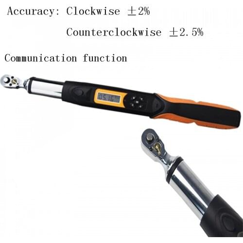 Digital Torque Wrench Protable Torque Tester with Maximum Operating Range 60N.m 44.25ft.lb 531.04in.lb 611.82kgf.cm