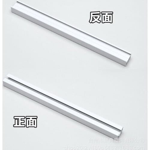Smart Home Products Electric Curtain Motor Track 1.2mm Or 1.6mm Thickness 1 M Minimum Batch 20mm roller