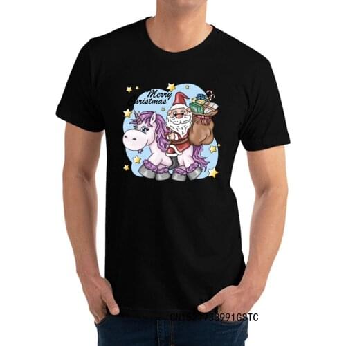 Santa and Rosy T-shirts Summer Classic Casual Short Sleeve Premium Cotton Round Neck Men T-shirts Casual Drop Shipping