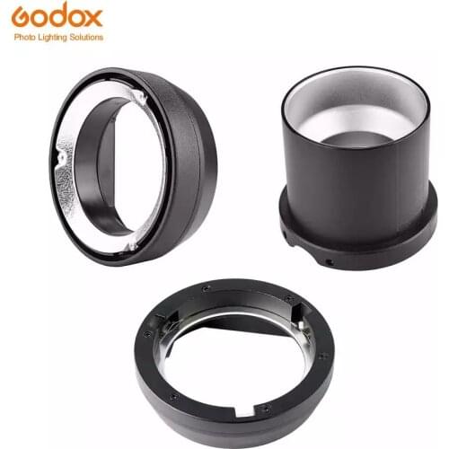 Godox Flash AD400Pro Bowens Elinchrom Porfoto Mount Interchangeable Ring Adapter for Witstro AD400Pro to Accessory