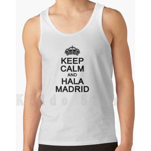 Keep Calm And Hala Gift For Tank Tops Vest Sleeveless Keep Calm And Hala Hala The Meringues White Best For Logo