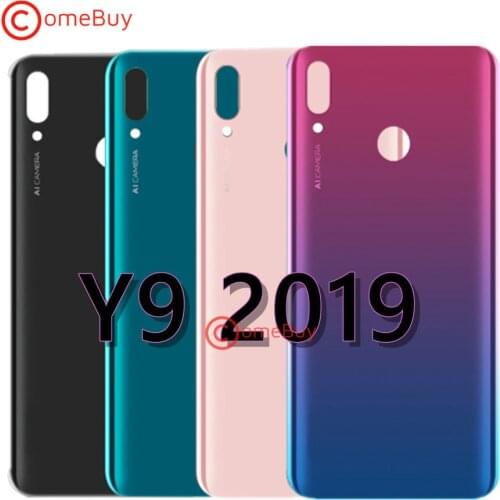 FOR Huawei Y9 2019 Battery Cover Rear Door Housing Back Case For Huawei Y9 2019 Battery Cover JKM LX1 LX2 LX3 Replacement