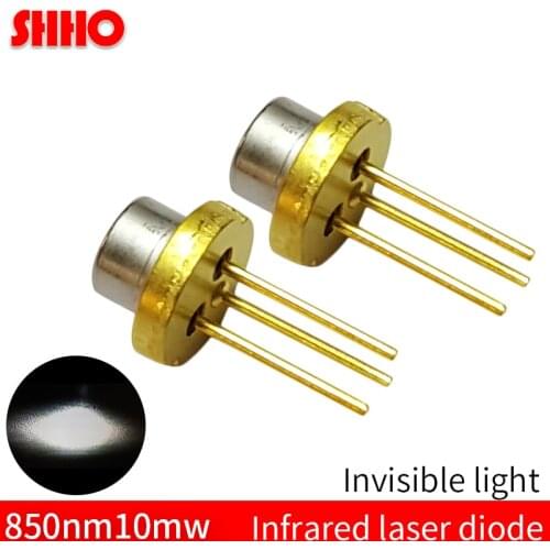 Laser semiconductor TO18/diameter 5.6mm 850nm 10mw infrared laser diode invisible light launching accessories laser module part