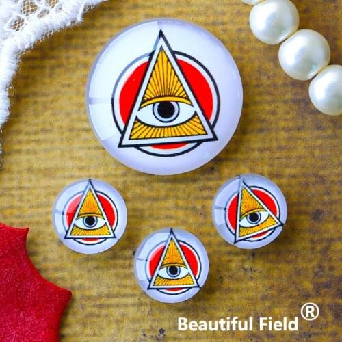 12mm 25mm 14mm 16mm 18mm 20mm Photo Glass Cabochons Round Cameo Set Handmade Settings Stone Magic ZM3014