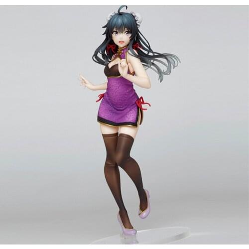 Original Taito Coreful Figure Oregairu Yukinoshita Yukino China Dress Ver PVC Action Figure Model Doll Toys