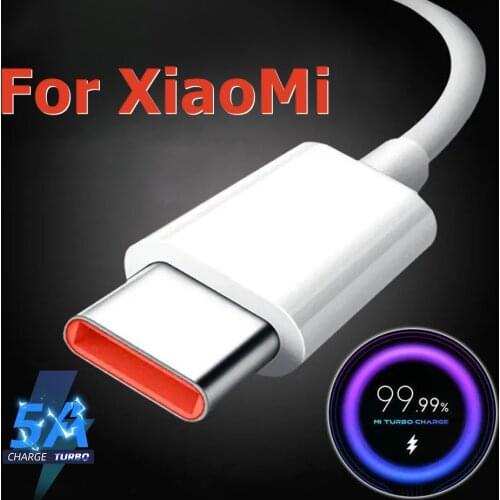 Original 33W 5A Type C Cable Charger Turbo Fast Charge for Xiaomi 11 Redmi Note 10 K30 Poco M3 X3 F2 Mi 11 9 Black Shark 3 TipoC