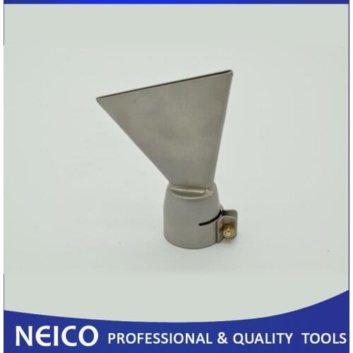 80mm Wide Slot Flat Weld Nozzle, Push- Fit Plastic Heat Gun Of Hot Air Tools For Bitumen Membrane Welding