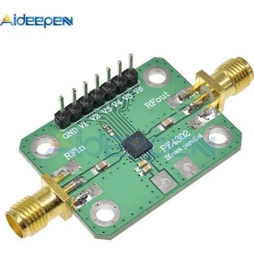 RF Attenuator PE4302 Numerical Control Attenuator Parallel Immediate Mode 1MHz~4GHz NC Attenuator 0-31.5DB