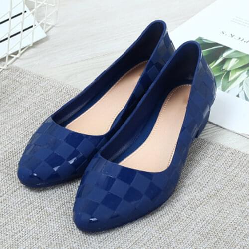 Women Low Heels 2020 Woman Fashion Pumps Womens Spring Autumn Slip On Shallow Ladies Casual Female Elegant Thick Heels Shoes