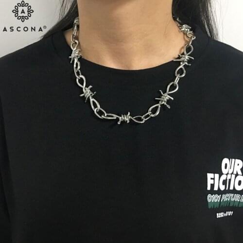 Wolf Tide Punk Necklaces