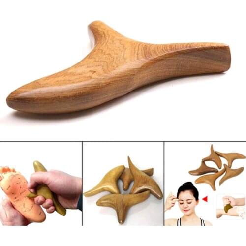 2021 Wooden Trigeminal Body Massage Tools Health Relaxation Massager SSwell